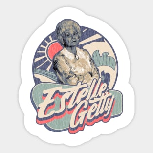 Sunset Vintage Estelle Getty 90s Sticker